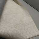 8x10 Area Rug Living Room: Washable Boho Geometric Moroccan Rug Neutral Modern Farmhouse Indoor Soft Non Slip Ultra Thin Large Printed Pattern Carpet for Bedroom Home Office (Beige, 8'x10')