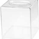 Acrylic Tissue Box Square Clear Facial Tissue Dispenser Holder Cover Napkin Organizer Box Cover