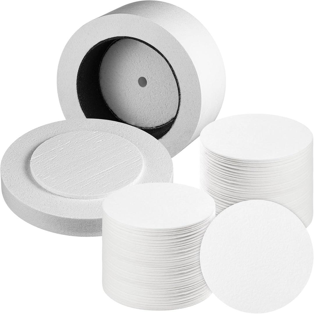 Tujoe 1 Pcs Large Microwave Kiln with 50 Pcs Kiln Paper Professional Glass Jewelry DIY Tools Pottery Kit for Home Use Glass Fusing Melting Jewelry Making Fuseworks Beginners