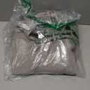 Jadoxy Outdoor Cushion Covers 2 Pack Waterproof&Fade Resistant Zipper Patio Furniture Cushion Covers for Couch,Sofa,Chair (Replacement Covers Only) (19×19×3, Light Gray)