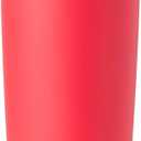 Owala SmoothSip Slider Insulated Stainless Steel Coffee Tumbler, Reusable Iced Coffee Cup, Hot Coffee Travel Mug, BPA Free 20 oz, Pink/Red (Strawberry Fields)