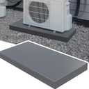 Mini Split Pad for Air Conditioner Heat Pump Systems, Equipment Pad Ground Leveling Support Base for Outdoor Condenser Units, 38" x 18" x 3"