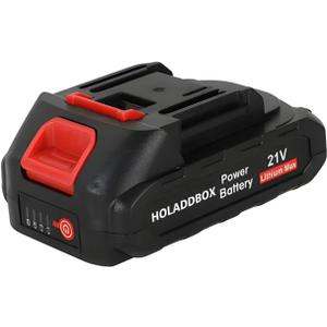 21V Rechargeable Lithium Ion Battery, Replacement Batteries for Mini Electric Chain Saw 4 Inch/ 6 Inch (1)