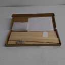 nianfeng Tiered Spice Rack, 4-Tier Spice Pantry Kitchen Cabinet Organizer, 16-Inch, Natural Wood Acrylic Stair Riser Stand, Countertop Seasoning Shelf