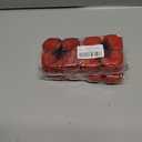 2 x JUPOZOP 2200 PCS Artificial Fake Pink Rose Petals for Wedding, Romantic Night for Her/Him Set, Engagement, Flower Decorations, Event, Party, in Bulk (Dark-Red, 2200pcs)