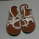 Capana Woven Women's Flat Sandals - Strappy Braided Sandals, Beach Sandals for Women Dressy Summer, Rope Bohemian Sandals, Spring Casual Womens Shoes, Comfy Boho Flats for Teen Girls – Banyan 12