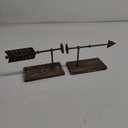 HD Designs Iron Arrow Bookends
2 pc