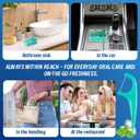 Floss Picks, 300 Count Mint Dental Floss Picks, Toothpicks with 5 Travel Cases for Extra Convenience, Helps Prevent Cavities, Remove Plaque & Freshen Breath, Premium Floss Sticks for Family