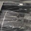 Metal Bed Frame - Structurally Stable Heavy Duty Steel Slat Supported Queen Bed Frames,No Box Spring Needed for Easy Removal and Transport. (Black)