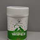 Flea and Tick Wipes for Dogs & Cats, Dog Flea and TIick Treatment Prevention Wipes, All Natural Grooming Wipes for Cleaning, Help with Ticks, Fleas, Eggs & Larvea, 160 Count