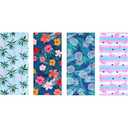 4 Pack Microfiber Oversized Lightweight Beach Towel for Adults Women Men, Reversible 71" x 32" XL Extra Large Thin Quick Dry Sand Free Pool Towels for Travel Sport Swimming Camping Picnic Yoga Gym