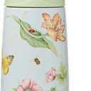 Lenox 895741 Butterfly Meadow Light Blue Stainless Steel Kids Water Bottle