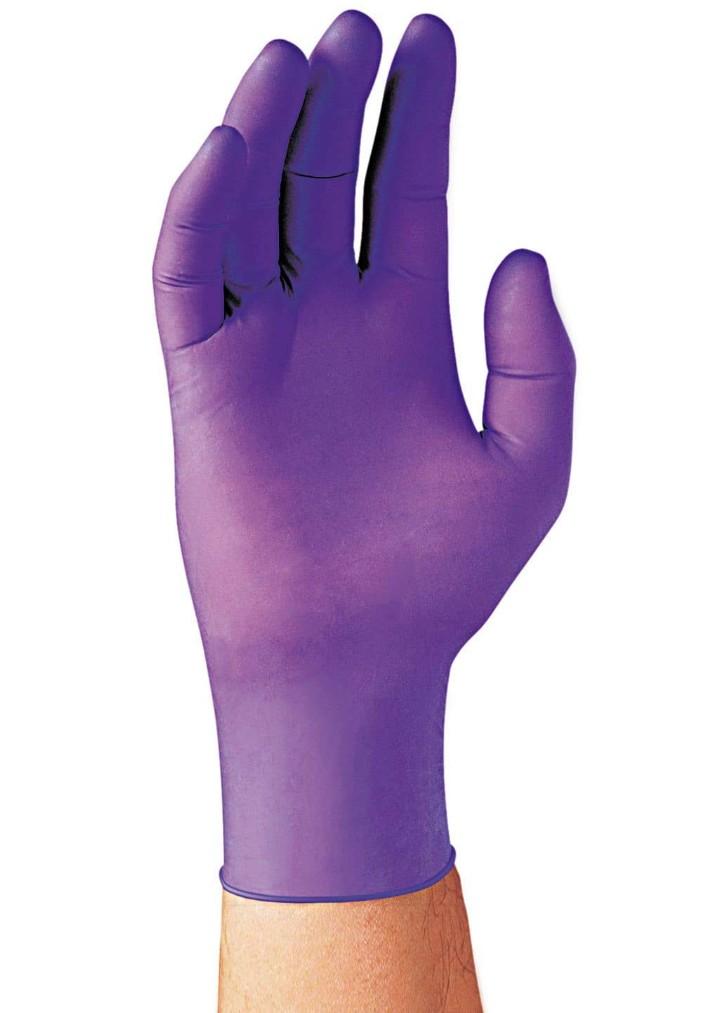 Vaingarb Nitrile Exam Gloves 1000 Count Medium Purple Disposable Medical Gloves Latex Free Case of Powder Free Examination Glove