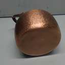 Handmade Large Hammer Copper Pot Kettle Stovetop Teapot 1.5mm Thick Pure Red Copper Handmade, 1700 ml - 2.42bl