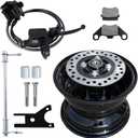 JMCHstore Rear Rim Disc Hydraulic Brake Kit for Baja Massimo MB200, Baja Heat, Mini Baja, Baja warrior, Baja Carbon 6.5 196cc Mini bike