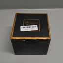 COLLECTIVE HOME - Monogram Ceramic Mugs, 15 oz Golden Initial Coffee Cups, Elegant Alphabet Tea Mugs, Elegant Personalized Mug with Gift Box, Luxurious Cups for Office and Home (b)