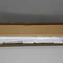LazBlinds Cordless Cellular Shades, No Tools No Drill Blackout Honeycomb Shades Pleated Blinds for Windows, 30.5'' W x 48'' H, Silver White