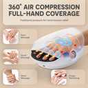 LifePro DualThera Hand Massager – Finger Stetching, Heat, RLT & Compression