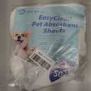 L&W BROS. Pet Absorbent Sheets Innovative Solution for Mess-Free Cleanup (Not Traditional Pee Pads), 12"x10" Quick Absorbent Paper Towels for Dog Pee Stain & Odor Remover (50 PCS)