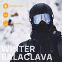 ILM Fleece Winter Motorcycle Balaclava Face Mask for Ski Snowboard Men Women