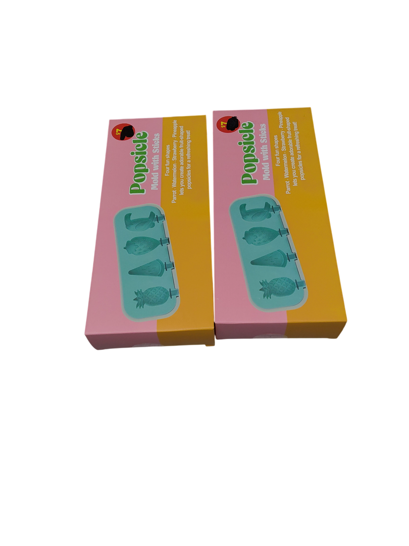 Silicone Fruit Pop Mold 2 Pack