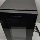 Antarctic Star 18L Beverage Refrigerator Cooler 24Can, Mini Fridge with Quiet Compressor, LED Light,Freestanding Small Fridge with Electronic Temperature Control for Home and Bar(40-61 ), 0.6cu.ft