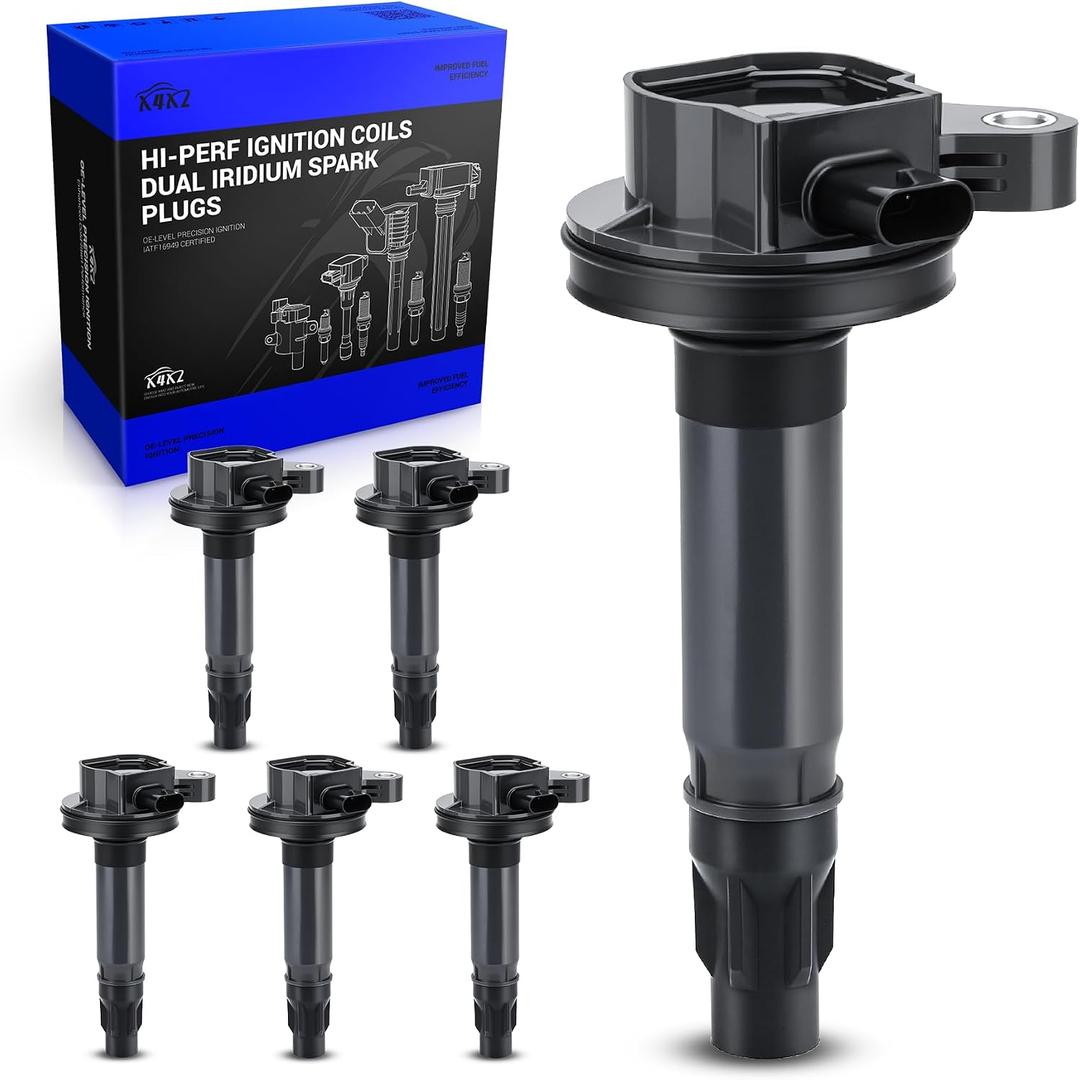 UF823 Ignition Coil Pack for 2016-2019 Ford Explorer, Transit-150/250/350/350 HD, Edge/Flex/Mustang, Police Interceptor Sedan/Utility, 2016-2020 Lincoln MKT/MKX/Continental DG563 EBC1336 IGC0213