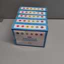 24 Multicolored Hanukkah Stampers, Each Stamp Includes A Fun Chanukkah Icon Including Menorah, Dreidels and Coins, 12-Pack Box (2-Pack)