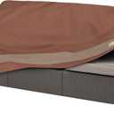 DUCKCOVERS Ultimate Waterproof Outdoor Loveseat and Sofa Cover, 77"W x 37"D x 35"H
