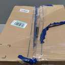 Small Computer Desk with Charging Station and LED Lights, Gaming Desk with Monitor Stand, 2-Tier Home Office Desk with 4 Side Hooks, for Living Room, Home Office, Black DN01UDBBY2