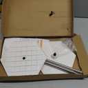 Upgraded Balloon Column Stand Kit, 7 Feet Height Adjustable Balloon Tower Pillar with Reusable Metal Telescopic Design for Graduation, Wedding, Baby Shower, Birthday Party Decoration (Balloon Column Set of 2), Gold