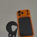 SMALLRIG FilMov Bumper Phone Case for iPhone 17 Pro Max, Hollow Back Design with Lens Backplate, 67mm Filter Adapter Compatible with Phone Gimbal Stabilizers, for DJI for Insta360, Orange- 5795