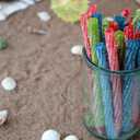 Sour Punch Sour Punch Twists, 6" Individually Wrapped Soft & Chewy Candy, 4 Fruit Flavors, 3.9-LB Tub, 3.9 lb