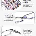 JOLISU Reading Glasses for Women Men - 5 Pack Ladies Fashion Readers Computer Eyeglasses W/Spring Hinge - Blue Light Blocking Reading Glasses Anti Eyestrain 3.25