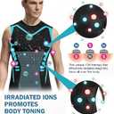 Ionic Shaping Vest,2023 New Version ENERGXCEL Ionic Shaping Vest for Men to Build a Perfect Body (White, M)