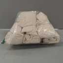 Genina Waterproof Seat Covers for Dining Room Chair Covers Waterproof Dining Chair Covers (6 PCS-Rear-Covered, Beige)