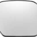 X AUTOHAUX Car Rearview Right Passenger Side Mirror Glass Replacement W/Backing Plate Heated White Glass for Honda Odyssey 2009-2013