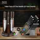 14-Piece Kitchen Knife Set with Magnetic Block, New for 2026