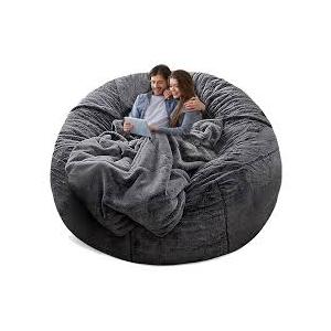 Pillowcase For Pouf, Brand YudouTech, Color Dark Gray, Size Unknown