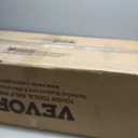 VEVOR Trailer Tongue Box, Aluminum Alloy Diamond Plate Tongue Box Tool Chest, Heavy Duty Tuck bed Toolbox Storage with Lock and Keys, Utility Trailer Tongue Box for Pickup, RV, Trailer, 39"x16.5"x12"