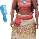 Disney Moana Doll 32" Tall Playdate Perfectly Poseable Doll, Includes Hair Comb, Playdate Moana Fashion Doll, Moana Doll Stands 32 Inches Tall! Great Gift for Girls