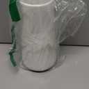 White Ceramic Vase, GUKJOB Small Cute Flower Vase for Pampas Grass, Home, Living Room, Dining Table, Farmhouse, Office Decor, Bedroom, Table, and Kitchen Shelf (White)