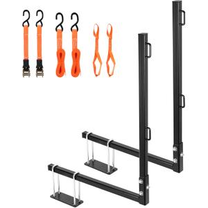 RV Tote Tank Carrier, RV Bumper Mount Tote Tank Holder with 2 Extra Premium Ratchet Straps, Fit Max 4.5" Bumper