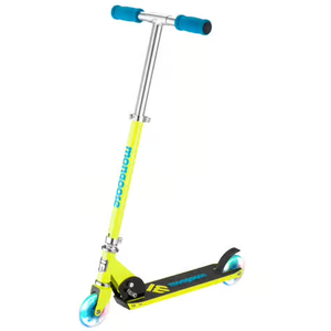 Mongoose Trace Kick Scooter for Youth Adult Boys and Girls, Quick-Release, Lightweight & Easy Folding Scooter, Bike Style Grips, Supports 176 lb Up to 220 lbs