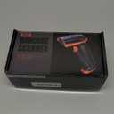 Tera Barcode Scanner Wireless Versatile 2-in-1 (2.4Ghz Wireless+USB 2.0 Wired) with Battery Level Indicator, 328 Feet Transmission Distance Rechargeable 1D Laser Bar Code Reader Handheld 5100 Purple