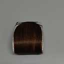 Clip in Bangs, 100% Real Human Hair Fake Bangs Clip on Bangs Hairpieces for Women Wispy Bangs Light Auburn Brown Fringe with Temples Curved Clip in Hair Extensions for Daily Wear