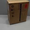 Queen Air Mattress with Built-in Pump, 18" Raised Comfort, 48Hr Leak-Proof Test, Upgraded Honeycomb Pillar Design, Supports 800 lbs, 3-Min Inflation-Inflatable Bed for Home Guests & Camping (Black)