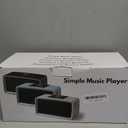 Large Button Simple Music Player for Seniors, Easy MP3 Player for Elderly, Dementia, Blind, Alzheimer's & Visually Impaired, Music Box with 32GB TF Card, One-Touch Play (Blue)