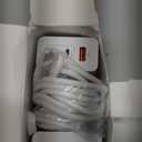 USB C Charger Block 100W, 3-Port GaN Super Fast Phone Charger, Type C 65W Laptop Chargers with 10ft USB C Charging Cable for MacBook Pro/Air,iPad Pro, iPhone 17/16/15Pro, S25/S24/S23 and More[2 Pack] (White)