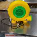 Inflatable Tennis Tent Baseball Cage Football Court Cage Inflatable Baseball Field Softball Batting & Pitching Cage with Blower (30ft L 16ft W 11.5ft H, Black)